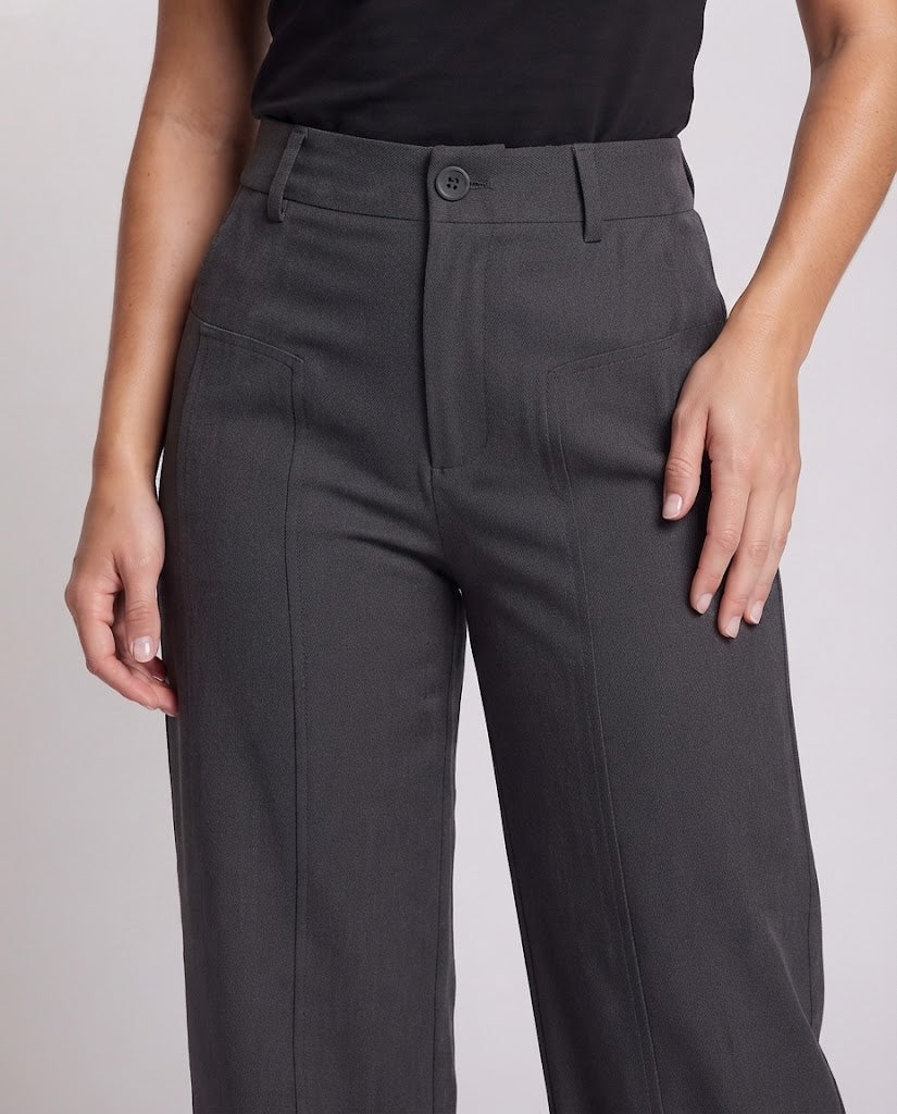 Damen Elegante und weite Hochbundhose Drune