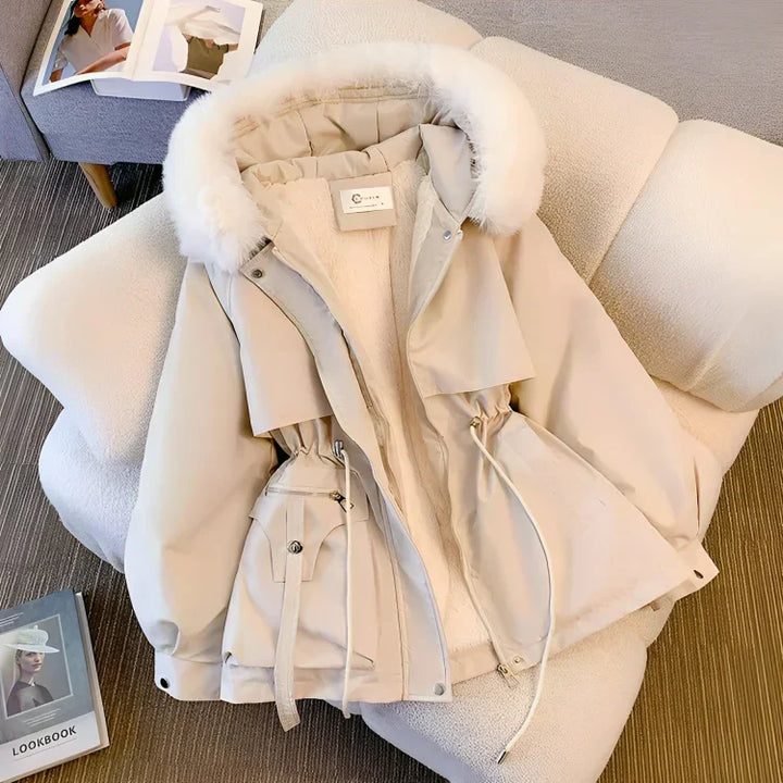 Drune | Warmer Winterparka Mit Veganfell Für Damen - Perfekt für Outdoor-Aktivitäten