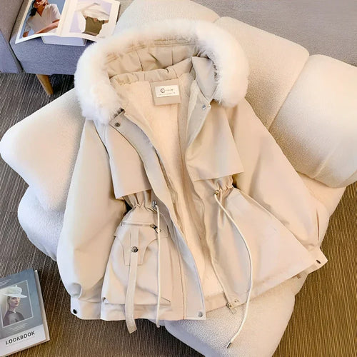 Drune | Warmer Winterparka Mit Veganfell Für Damen - Perfekt für Outdoor-Aktivitäten
