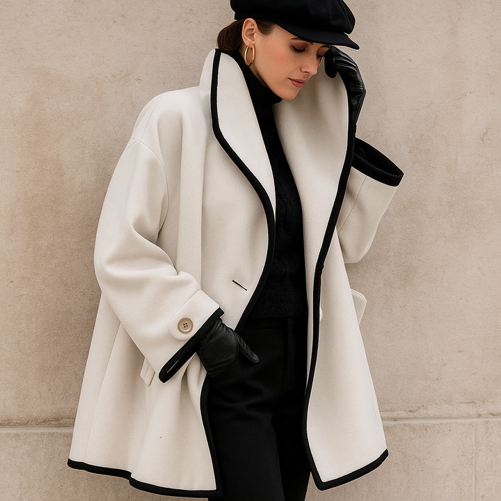 Drune | Damen Oversized Trenchcoat - Weiter Schnitt