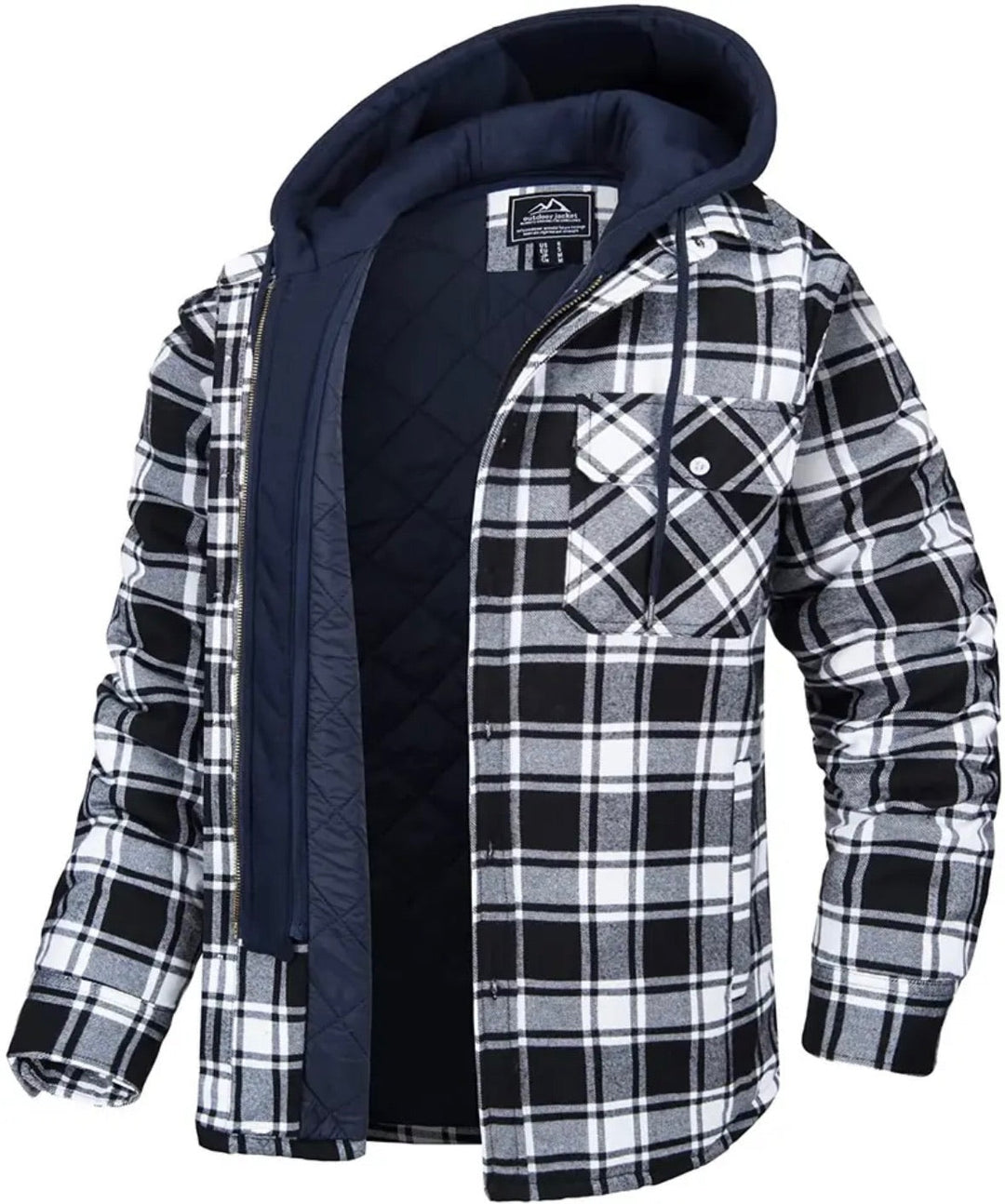 Drune | Stilvolle Warme Kapuzenjacke