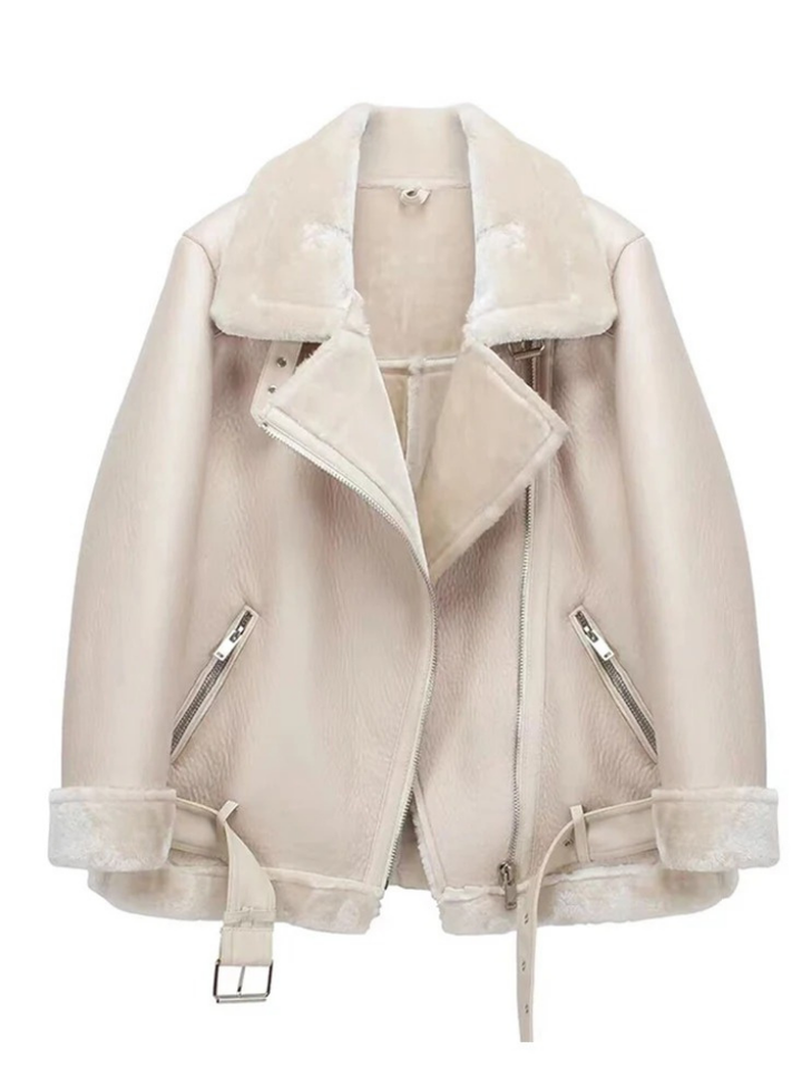 Drune | Damen Sherpa-Pelzmantel