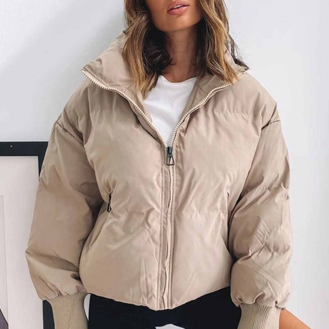 Drune | Kurze Pufferjacke Mit Reißverschluss - Reißverschluss