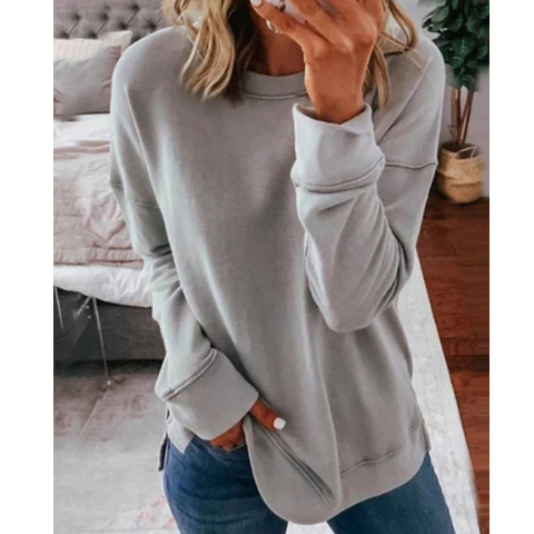 Drune | Lässiger Plus Size Pullover Für Frauen