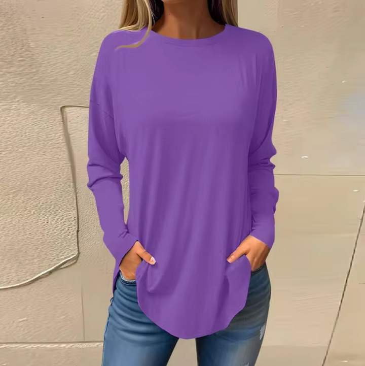 Drune - Rundhals-Pullover aus Baumwolle