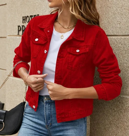 Drune | Lässige Denim Jacke für Damen