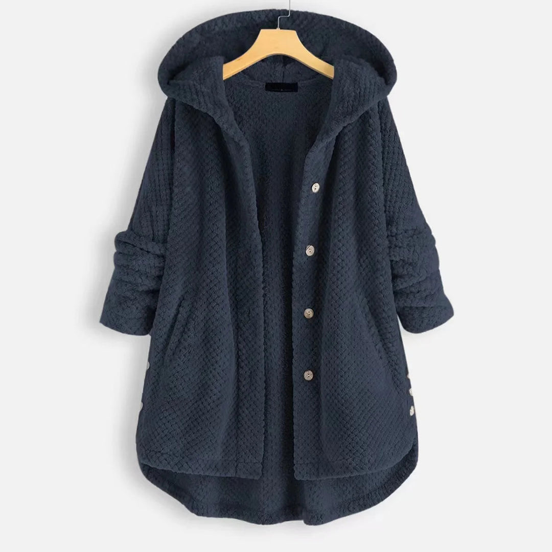 Drune | Fleece Kapuzenjacke