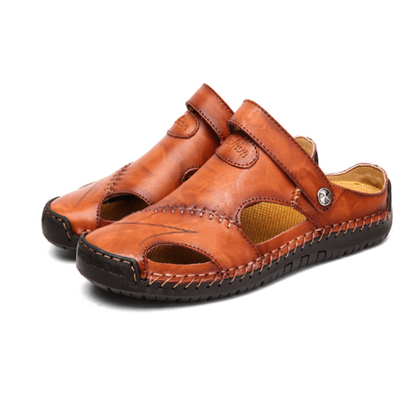 Drune | Orthopädische Ledersandalen