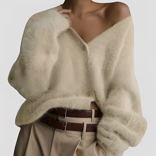 Drune | Bequemer, weiter Damen-Kaschmirpullover