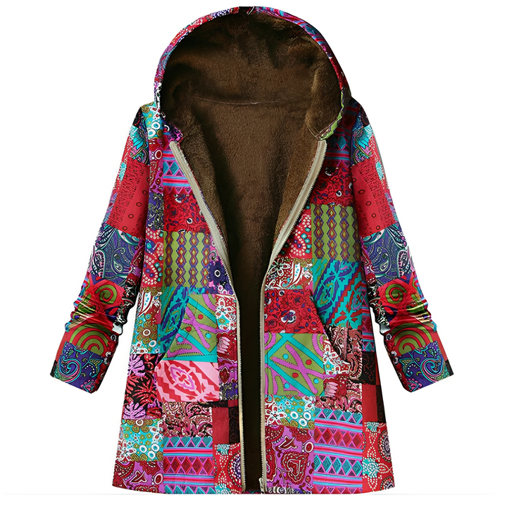 Drune | Vintage-Jacke mit Muster für Damen