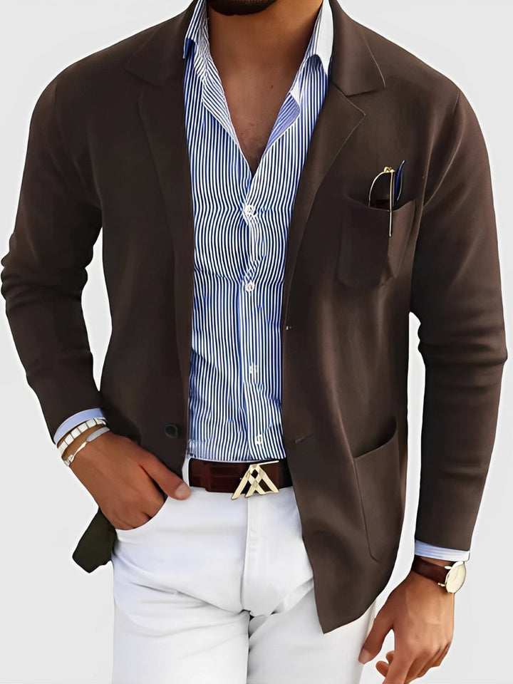 Drune | Eleganter Blazer mit Taschen für Männer