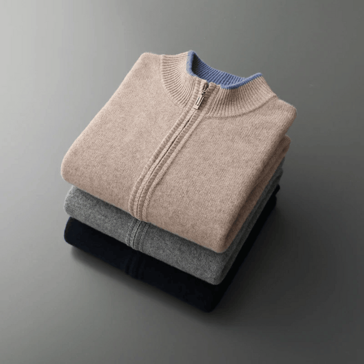 Drune | Amari Cashmere Zip Jacke