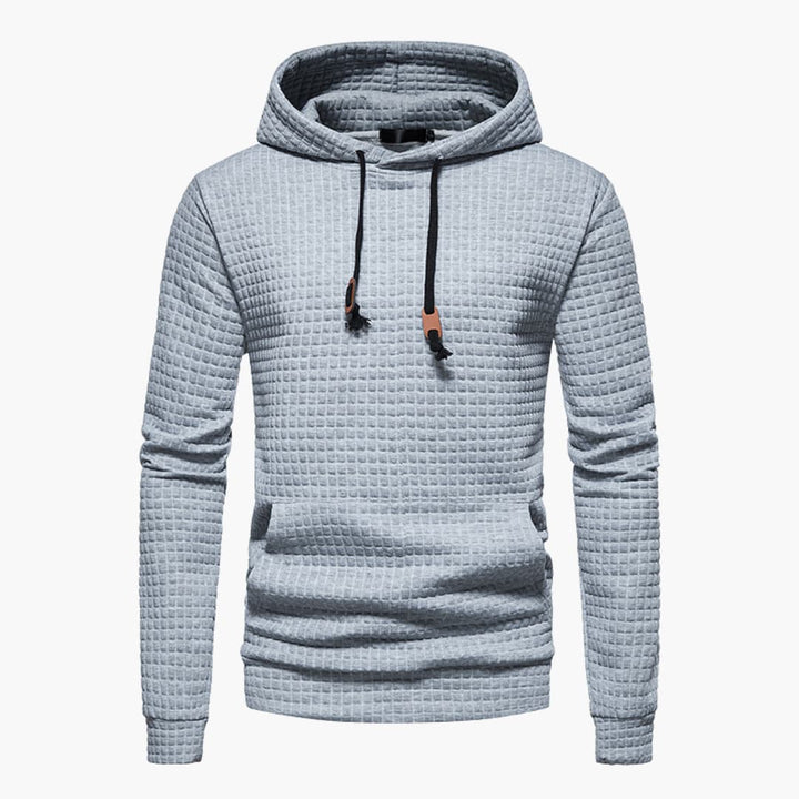 Drune | Kapuzenpullover Kariert - Moderner Freizeit-Hoodie für Alltag und Sport