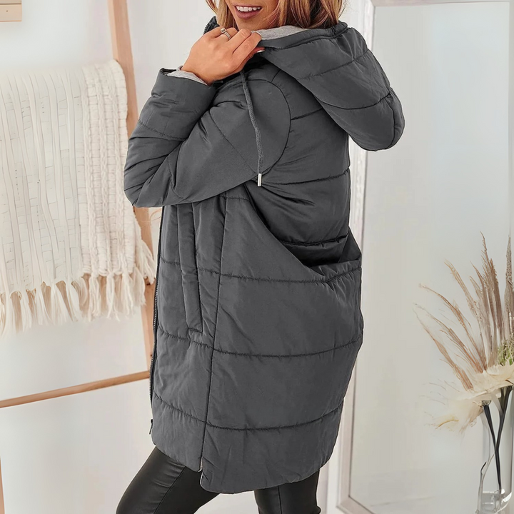 Drune | Leichte gepolsterte Jacke mit Kapuze