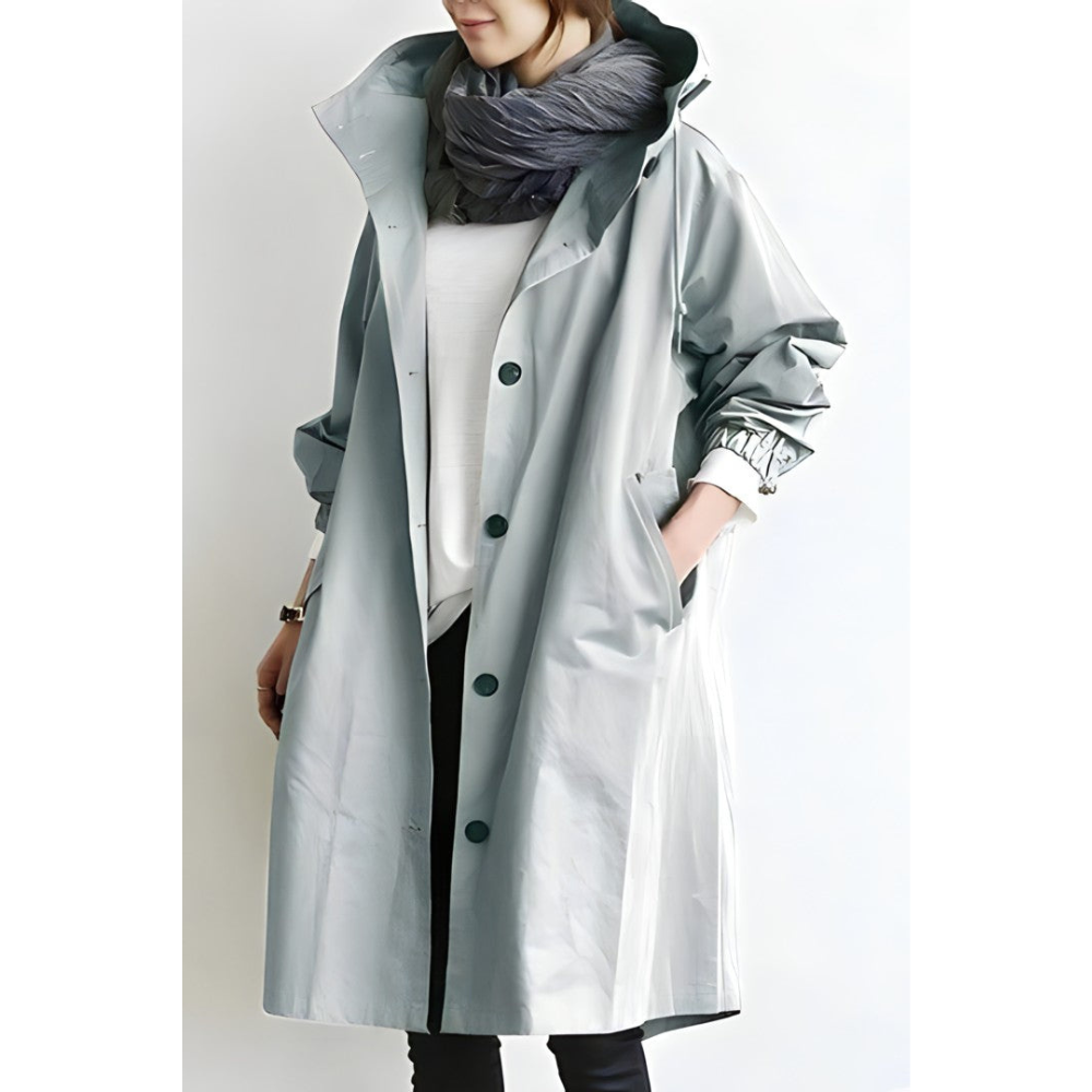 Drune | Klassischer und eleganter Trenchcoat für Frauen