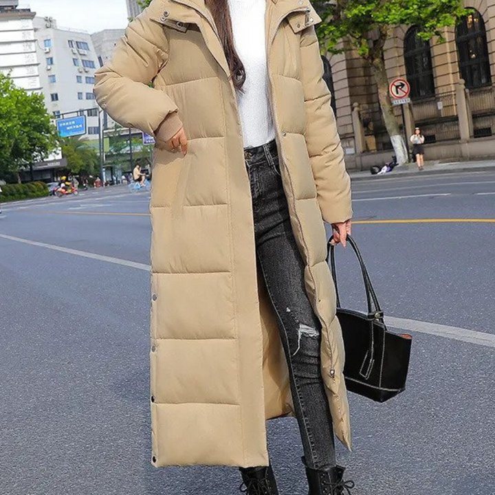 Drune | Parka Lange gesteppte Winterjacke für Damen
