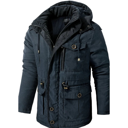 Drune | Warme Kapuzenjacke