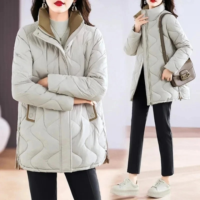 Drune | Elegante gesteppte Jacke mit Stehkragen für einen Smart-Look Ideal für Herbst/Winter
