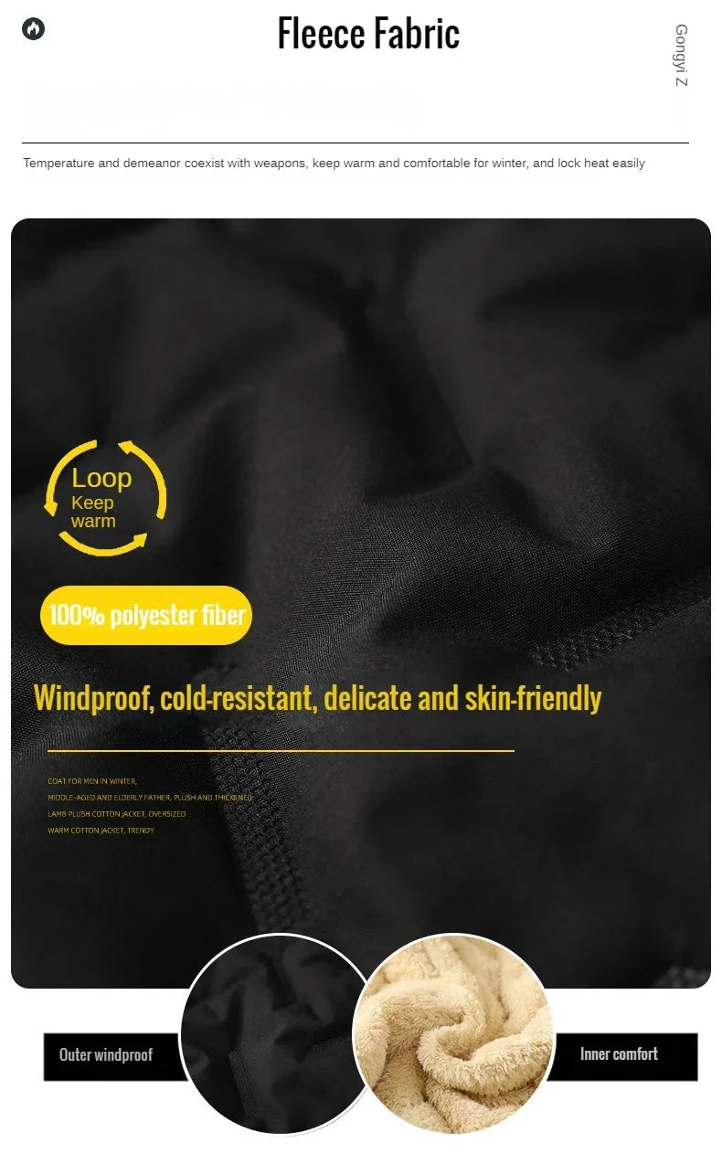 Drune | Herrenjacke Fleece warm