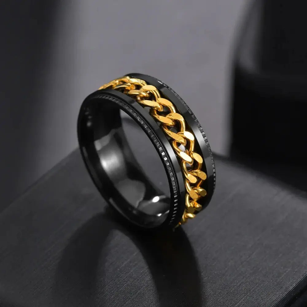 Drune | Drehbarer Spinring Für Herren