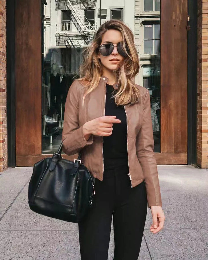 Drune | Modische Lederjacke