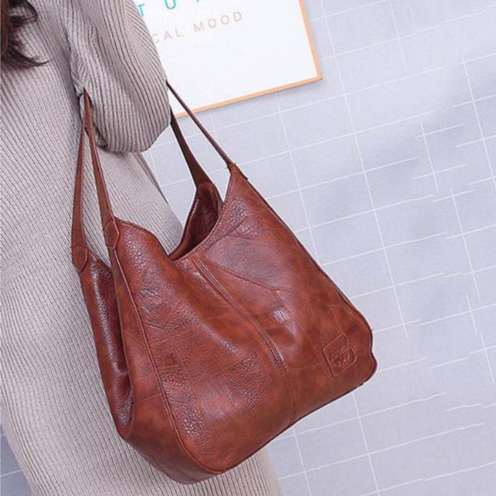 Drune | Retro-Ledertasche für Damen
