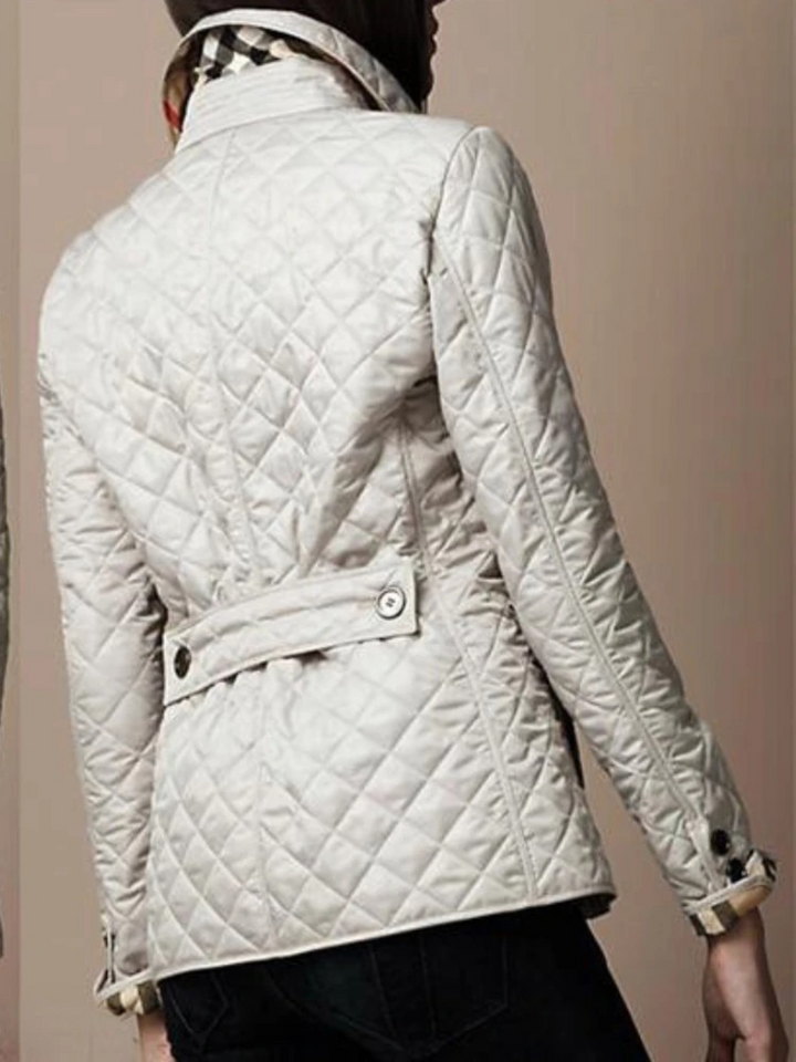 Drune | Steppjacke mit umgeschlagenem Kragen