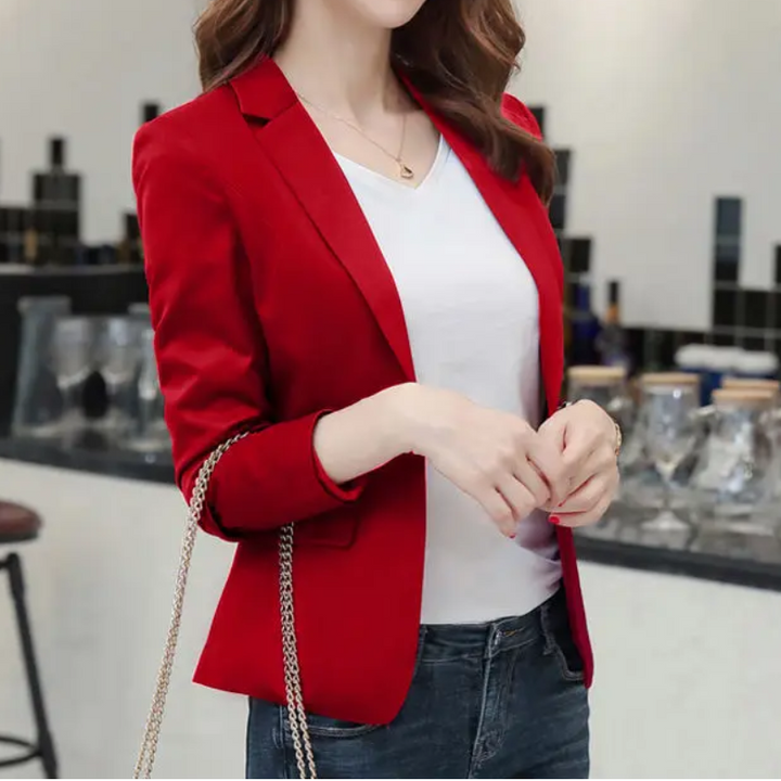 Drune | Eleganter Damenblazer mit Langen Ärmeln Ideal für Die Arbeit
