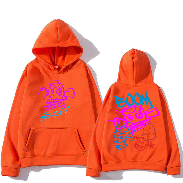 Drune | Arcane Jinx Cartoon Langarm-Hoodie