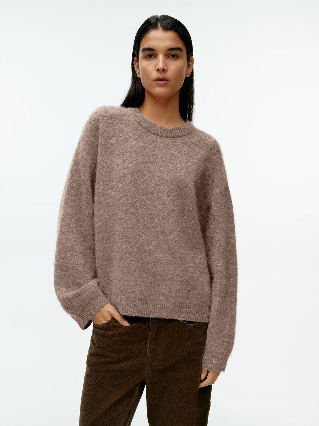 Drune | Komfortabler, dicker Damen-Kaschmirpullover