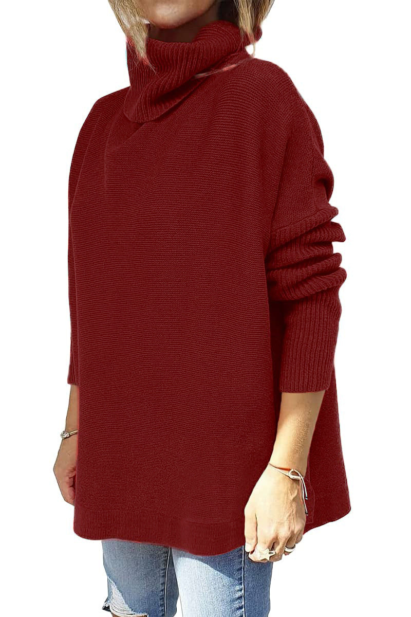 Drune | Damen-Pullover aus Wolle mit Rollkragen für zusätzliche Wärme