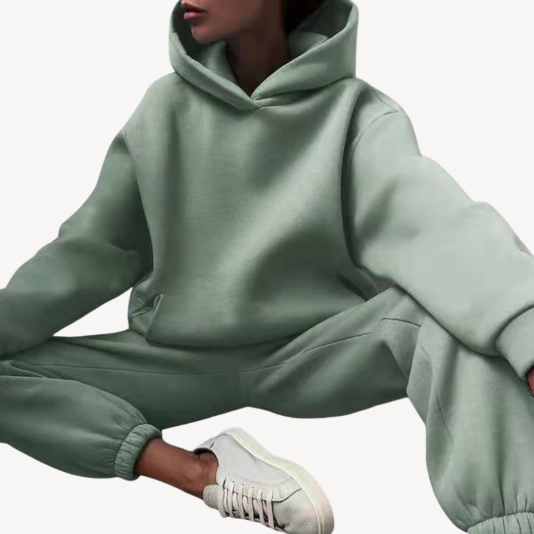 Drune | Damen Hoodie und Jogginghose Set