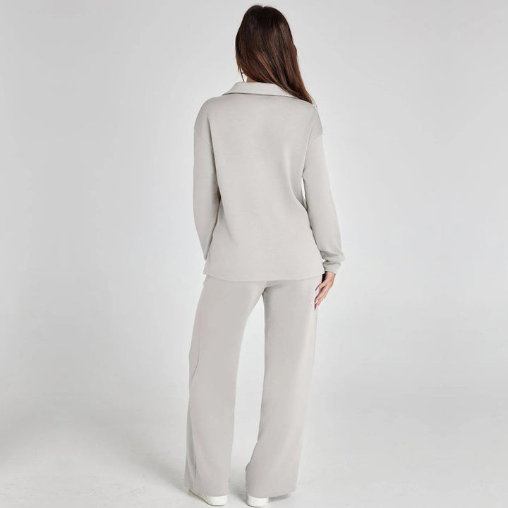 Drune | Damen Loungewear Satz mit Weiten Hosen