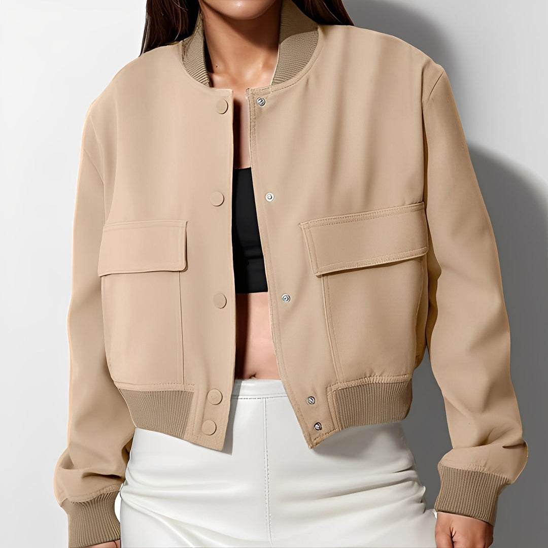 Drune | Lässige, lockere Jacke mit großen Taschen für Frauen