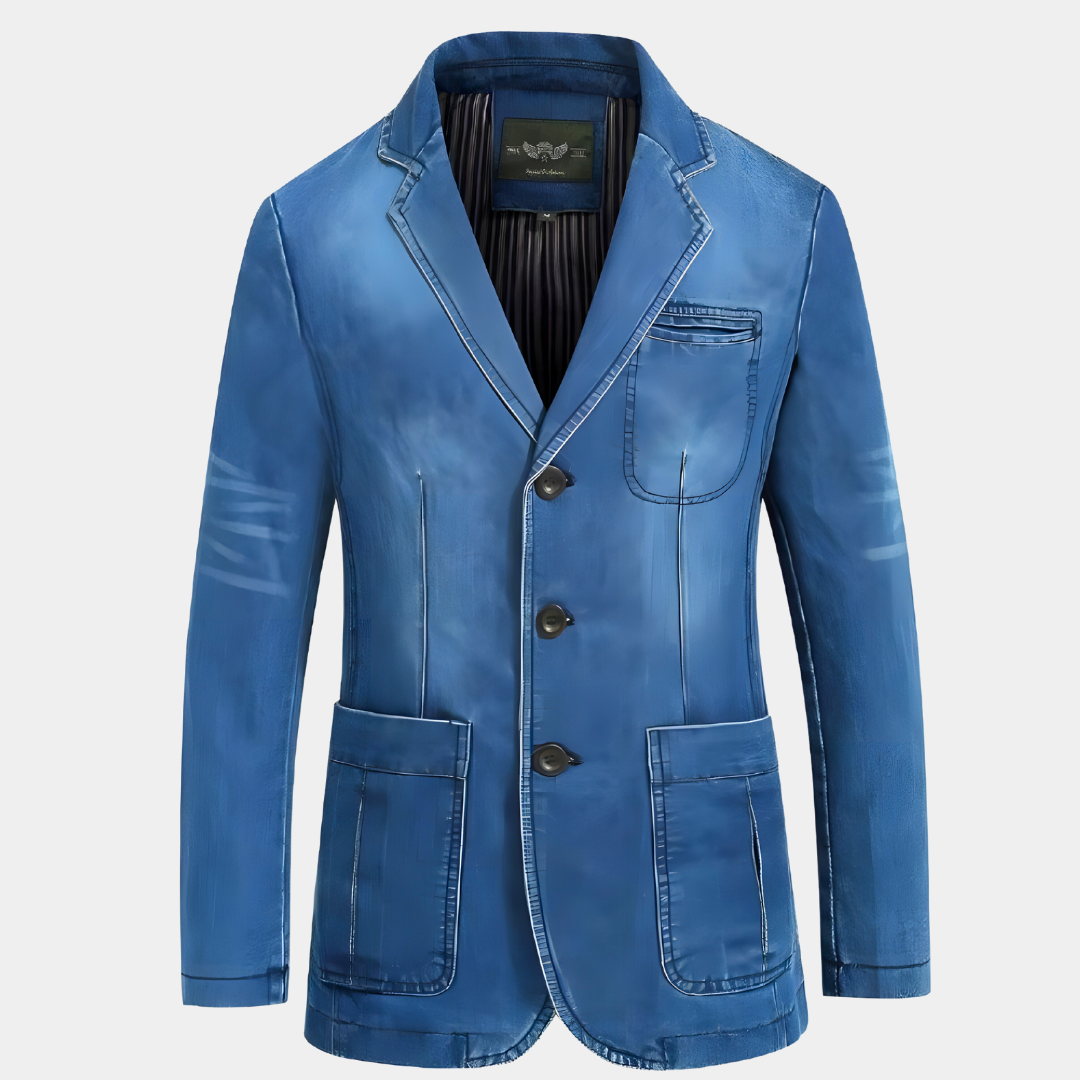 Drune | Klassisches Denimjacke für Herren