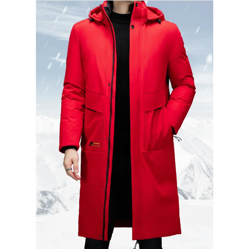 Drune | Lange Winterjacke für Herren