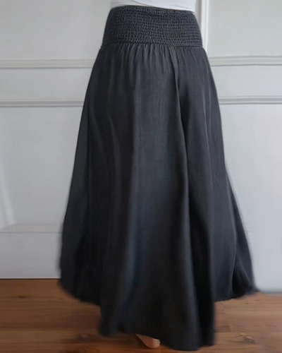 Drune | Hoch-Taillierte Hose für Frauen Baggy