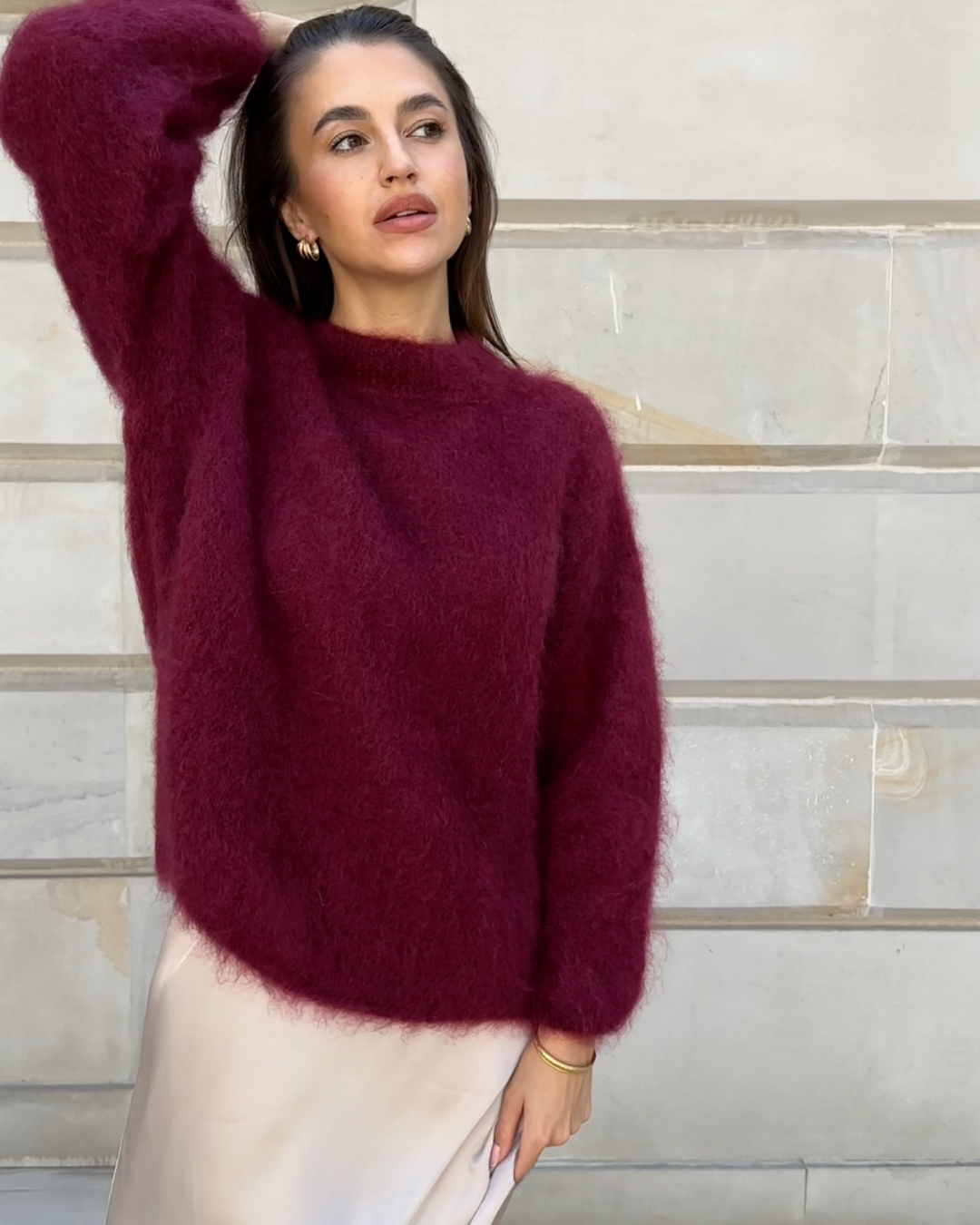 Drune | Kuscheliger Mohair Pullover
