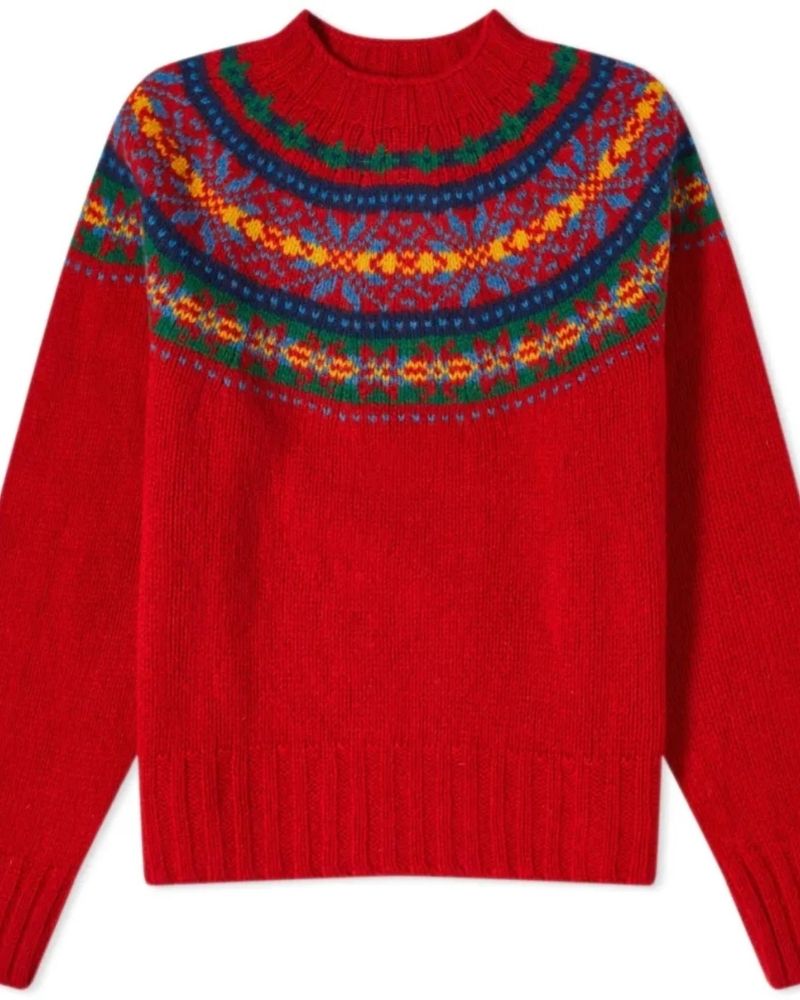 Drune | Vintage Gestreifter Pullover