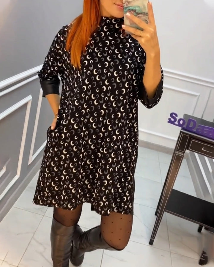 Drune | Schmetterling Bedrucktes Kleid