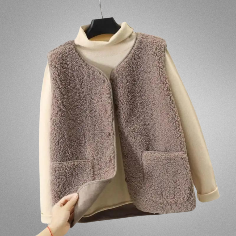 Drune | Trendy Fleece-Winterjacke für Frauen