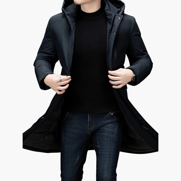 Drune | Stylische Winterjacke mit Kapuze für Herren