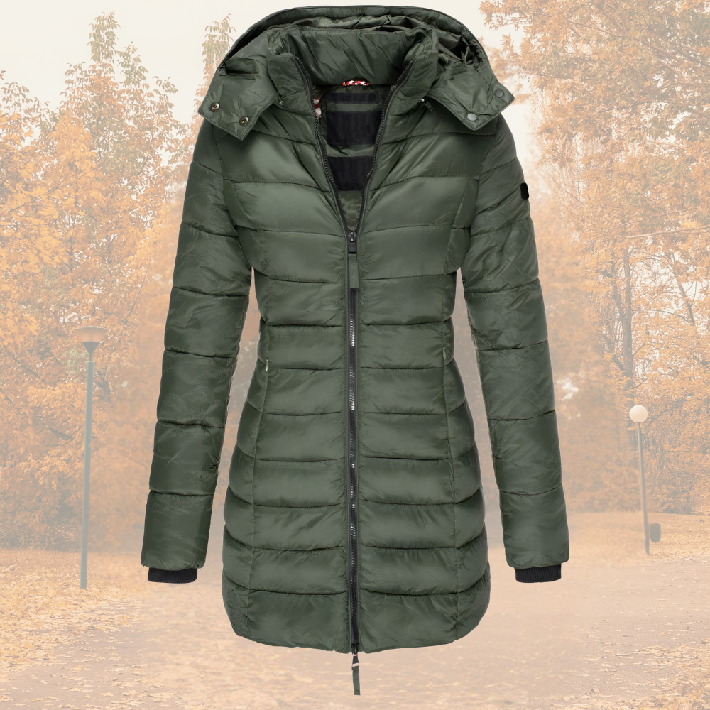 Drune | Wattierte Winterjacke mit Kapuze