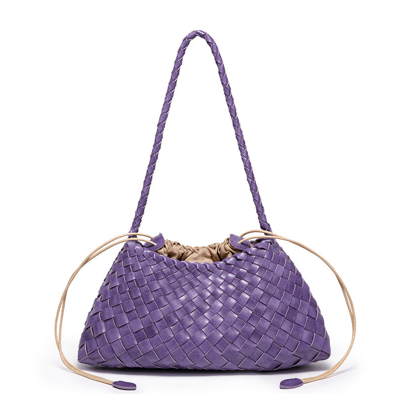 Drune | Schultertasche Mit Geflochtenem Design