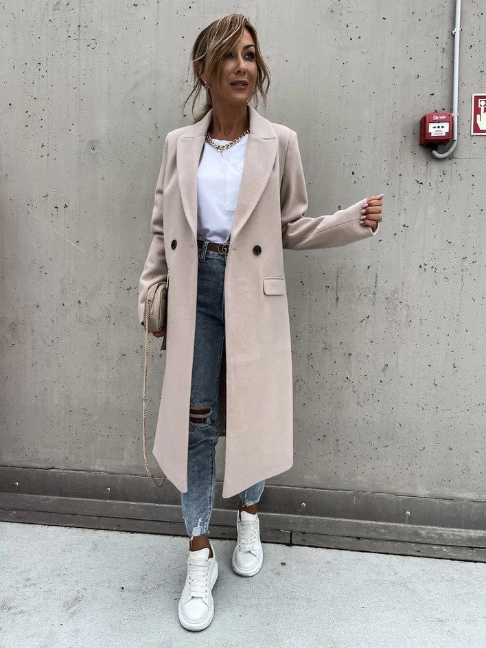 Drune | Langes Daunenjacke Eleganter Zeitloser Stil Ideal Für Den Winter