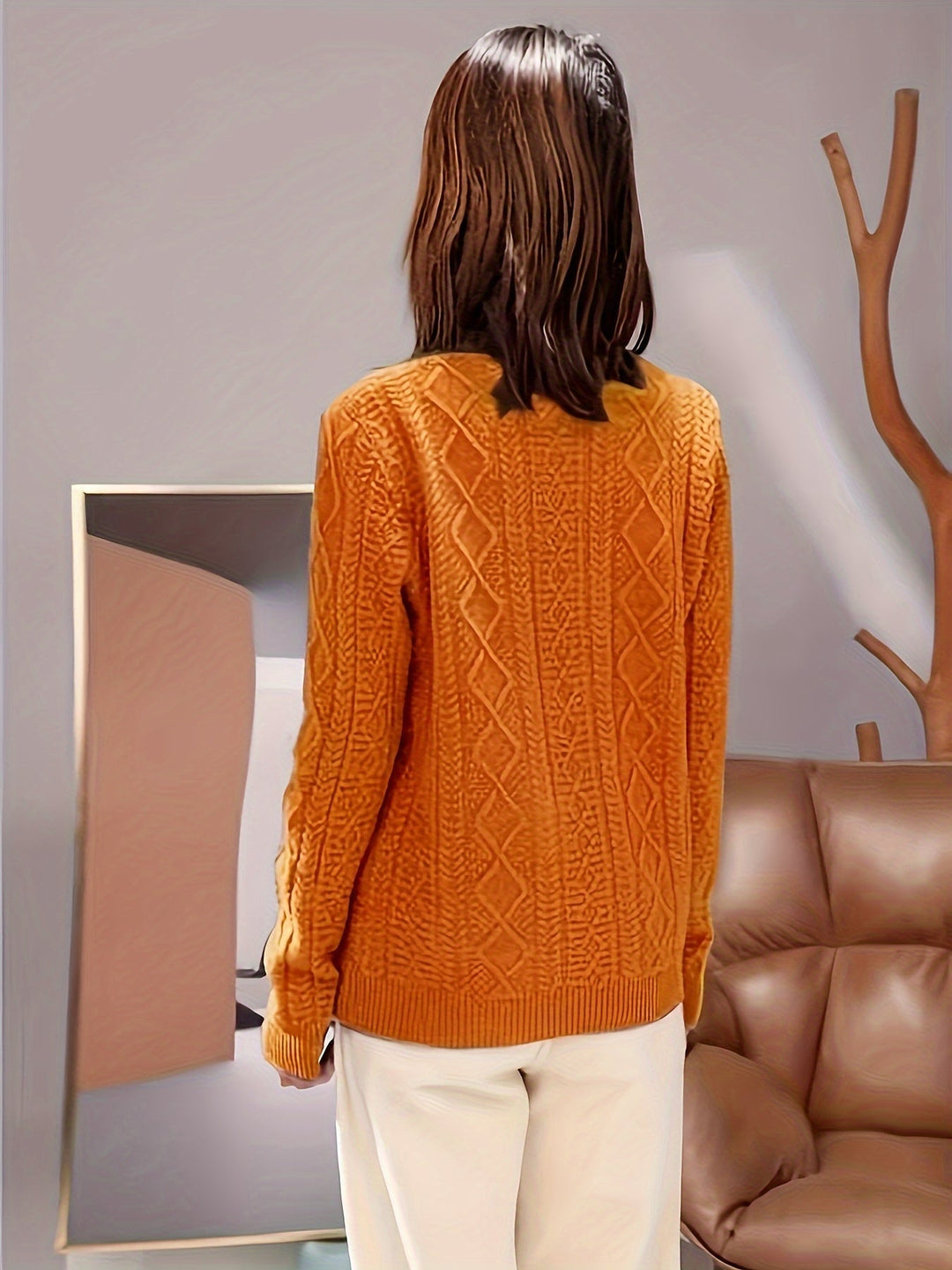 Drune | Bequemer Wollpullover aus Strick