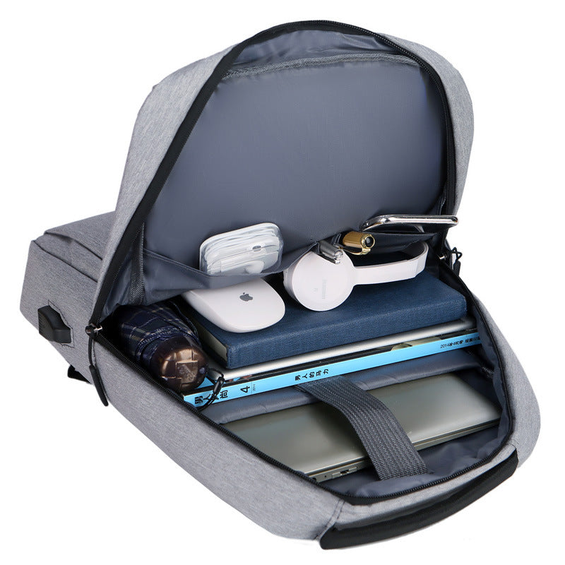 Drune | Geschäftlicher Laptop Rucksack Mit Usb Ladeanschluss Und Wasserdicht