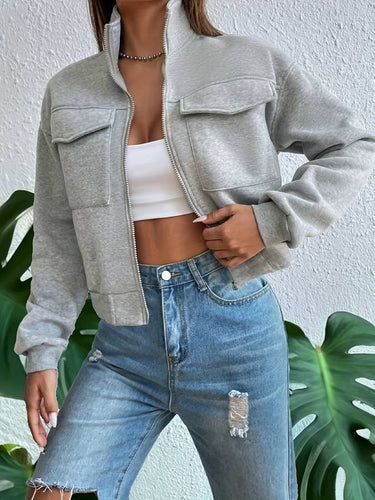 Drune | Graue Blazerjacke für Frauen