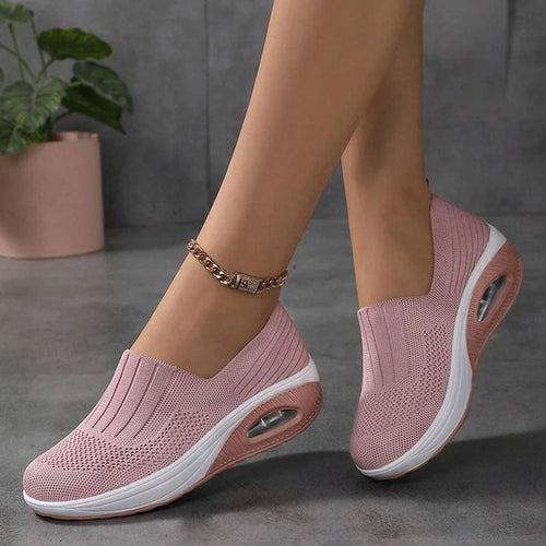 Drune | Atmungsaktive Slip on Sneaker Mit Ergonomischer Sohle Für Damen