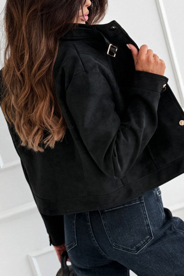 Drune | Stylische Langärmlige Freizeitjacke mit Knöpfen